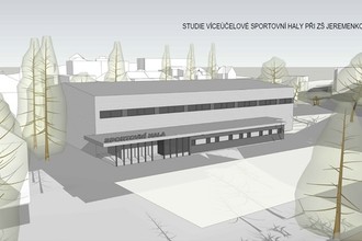 V areálu ZŠ Jeremenkova vznikne nová víceúčelová sportovní hala pro děti