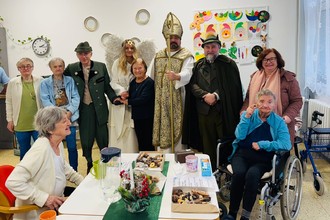 Domov seniorů v Jílovské opět navštívil Mikuláš