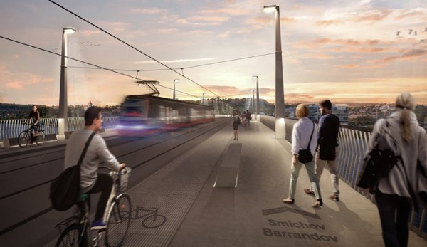 Nový pražský most přes Vltavu bude Dvorecký Obrázek 1